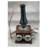 S.H. Couch Oak Intercom Telephone