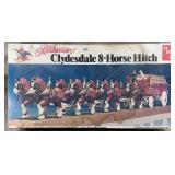 AMT Budweiser Clydesdale 8-Horse Hitch Model
