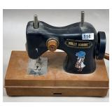 1975 Holly Hobbie Functional Toy Sewing Machine