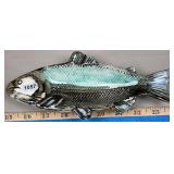 Chinook Salmon 9' Ceramic Ashtray