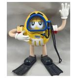 M&M's Yellow Scuba Diver Shower Radio