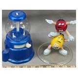 M&M's Candy Red & Yellow Candy Bowl Holder,