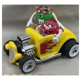 M&M's Candy Dispenser, Red & Green in Hot Rod