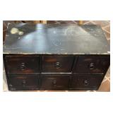 6-Drawer Cabinet, 24.5' x 13.5' x 12'