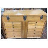 10-Drawer Machinist's Tool Box, 26' x 11' x 19'