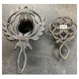 Cast Iron Tealight Trivet & Wilton Trivet