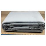New Blue Polyester King Size Blanket