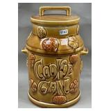 Ceramic 'Cookie Can' Cookie Jar