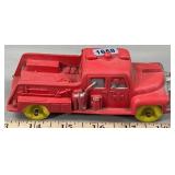 1950s Auburn Rubber Company red fire department