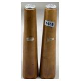 MCM Tapered Wood Salt & Pepper Set