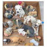 Resin & Ceramic Dog Figurines