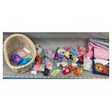 Tiny Wicker Doll Basket & Micro Play Accessories