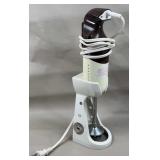 Electric Hand Blender w/Wall Mount Rack