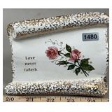 'Love Never Faileth' Ceramic Planter