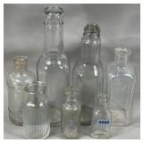 Clear Glass Pharmacy Bottles