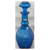 Empoli Blue Glass 12' Decanter