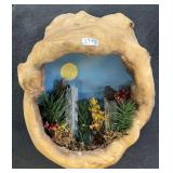 Morris's Burl Scene Sculpture, Newcastle, WY