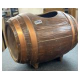 Decorative Ceramic Barrel, 9' x 6'