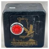 Early American Safe Metal Toy Coin Bank