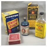 Tite Rite Jar Rings, Mrs. Stewarts Bluing Bottle,
