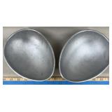 Nordicware 2-Piece Cast Aluminum 3D Egg Cake