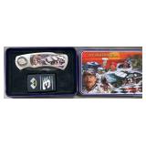 Dale Earnhardt #3 Lockblade Knife & Lighter in Tin