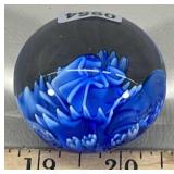 Dynasty 2' Art Glass Paperweight