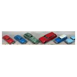 (6) Pressed Steel Tootsie Toy Cars