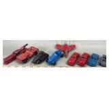 (8) Pressed Steel TootsieToy & (1) Midgetoy