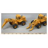 (2) Yellow 6'-8' Construction Vehicles