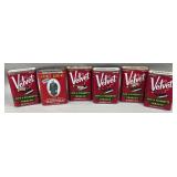 (5) Velvet & (1) Prince Albert 1.5oz Tobacco Tins