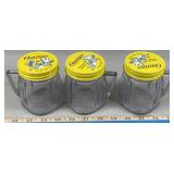 (3) Osterizer Mini-Blend Containers