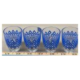 (4) Cristallerie D'Arques Shot Glasses