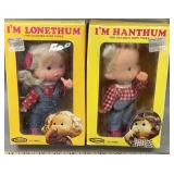 Uneeda I'm Handthum & I'm Lonethum Dolls