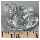 Swarovski Crystal Swan 1.5' Figurine