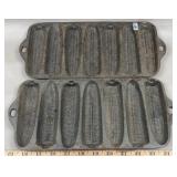 (2) Cast Iron Cornbread Pans, Taiwan