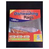 Dishwashing Rags Extra Large 5 Pack