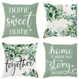 Pillow Covers Decorative Cushion Case 4pcs 18x18