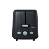 Oster Toaster Black 2-Slice Extra-Wide Slots 800W