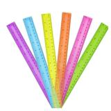 Clear Plastic Metric School Rulers 12 In 30 Pack