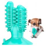 Dog Toothbrush Chew Toy Teeth Cleaning Stick Blue