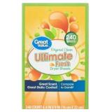 Ultimate Fresh Dryer Sheets Original Clean 240 Ct