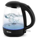 Electric Glass Kettle Aroma Cordless 1.2L 5-Cup