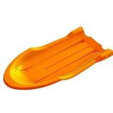 Plastic Torpedo Toboggan Sled Orange 46.5'