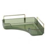 Corner Bathroom Countertop Shelf Organizer Tray