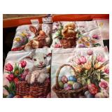 Spring-themed Decorative Pillowcases 17x17 Inches