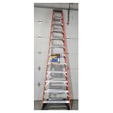 New Werner 7400 Series Fiberglass Stepladder