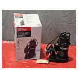 Everbilt 1/4 HP Submersible Sump Pump HDSP25W