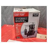 Everbilt 3/4 HP submersible sump pump