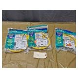 3 BrassCraft ProCoat Gas Connectors